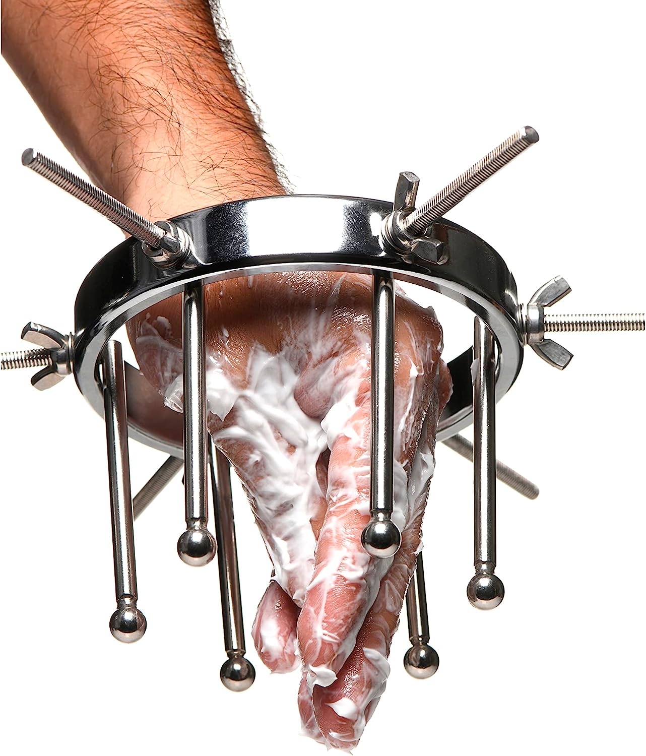 MASTER SERIES Oculus Stainless Steel Anal Explorer
