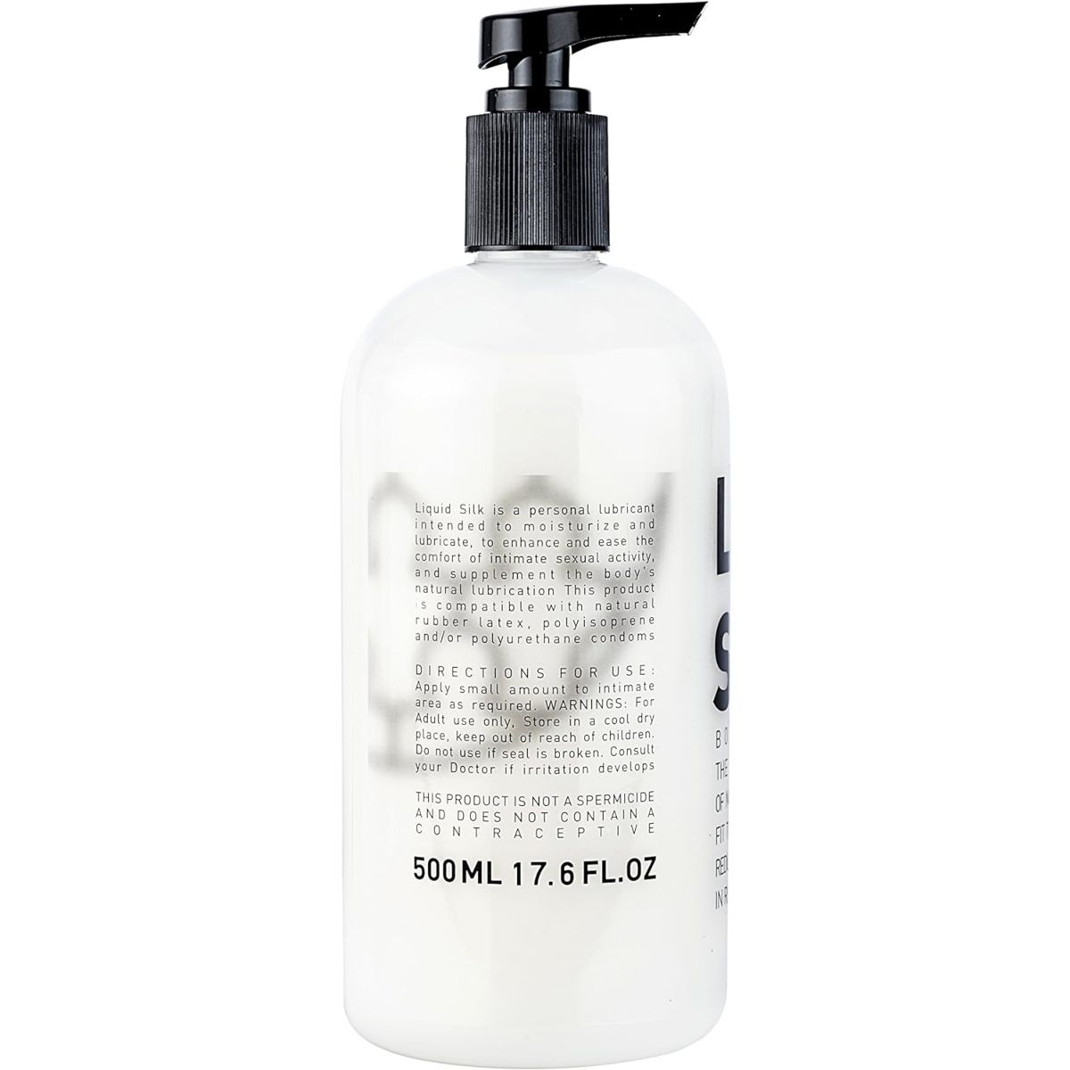 LIQUID SILK Water Based Lube | 500ml
