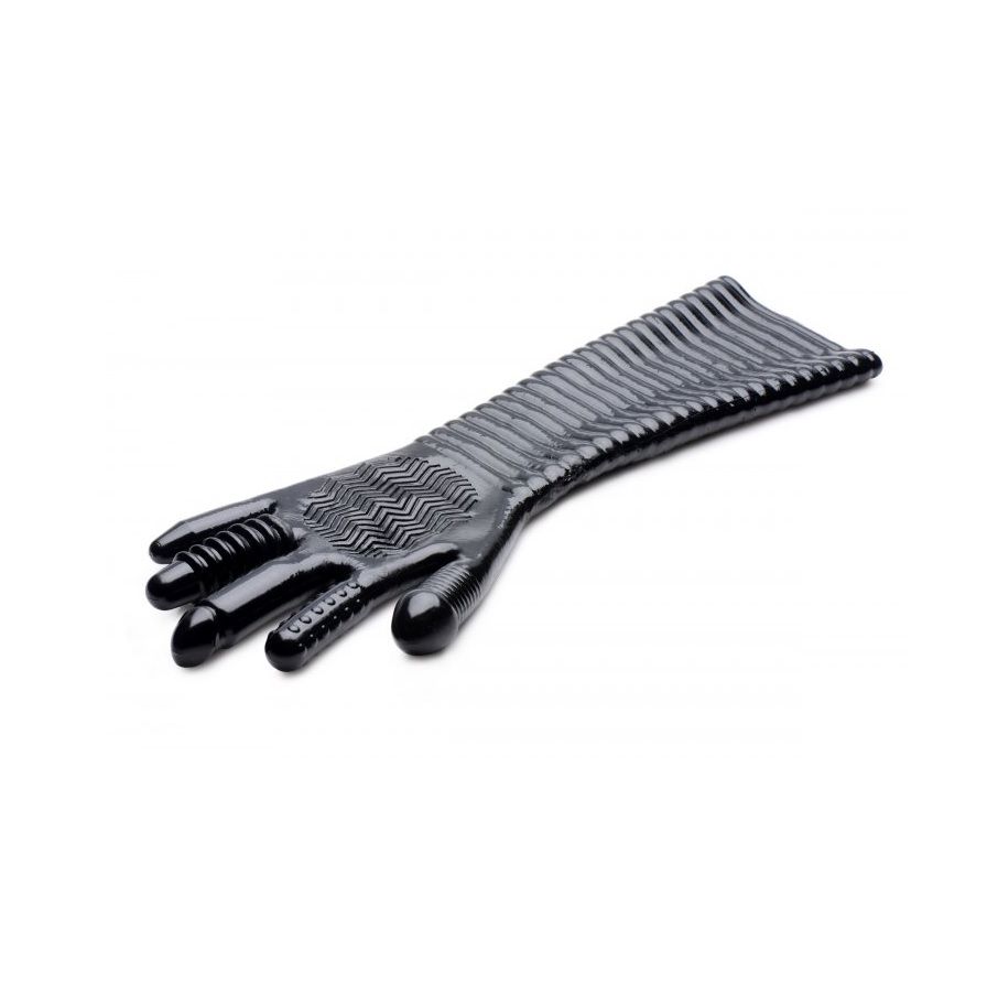 MASTER SERIES Pleasure Fister Textured Glove