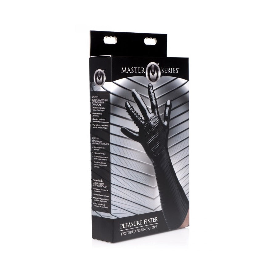 MASTER SERIES Pleasure Fister Textured Glove