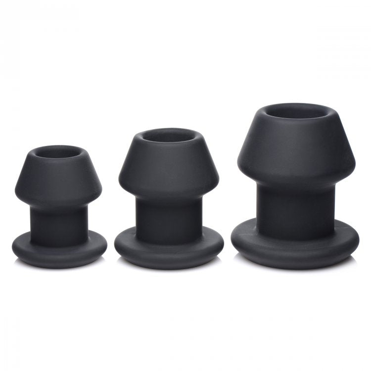 MASTER SERIES Gape-Grommets Hollow Anal Dilator Set