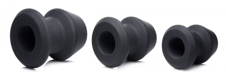 MASTER SERIES Gape-Grommets Hollow Anal Dilator Set