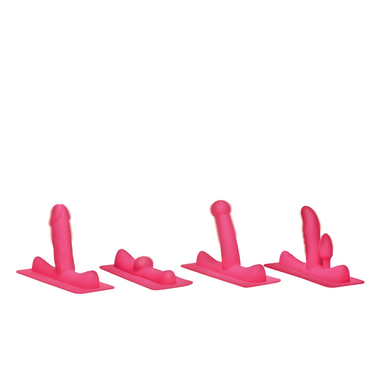 LOVEBOTZ Saddle Ultimate Sex Machine With 4 Silicone Attachments