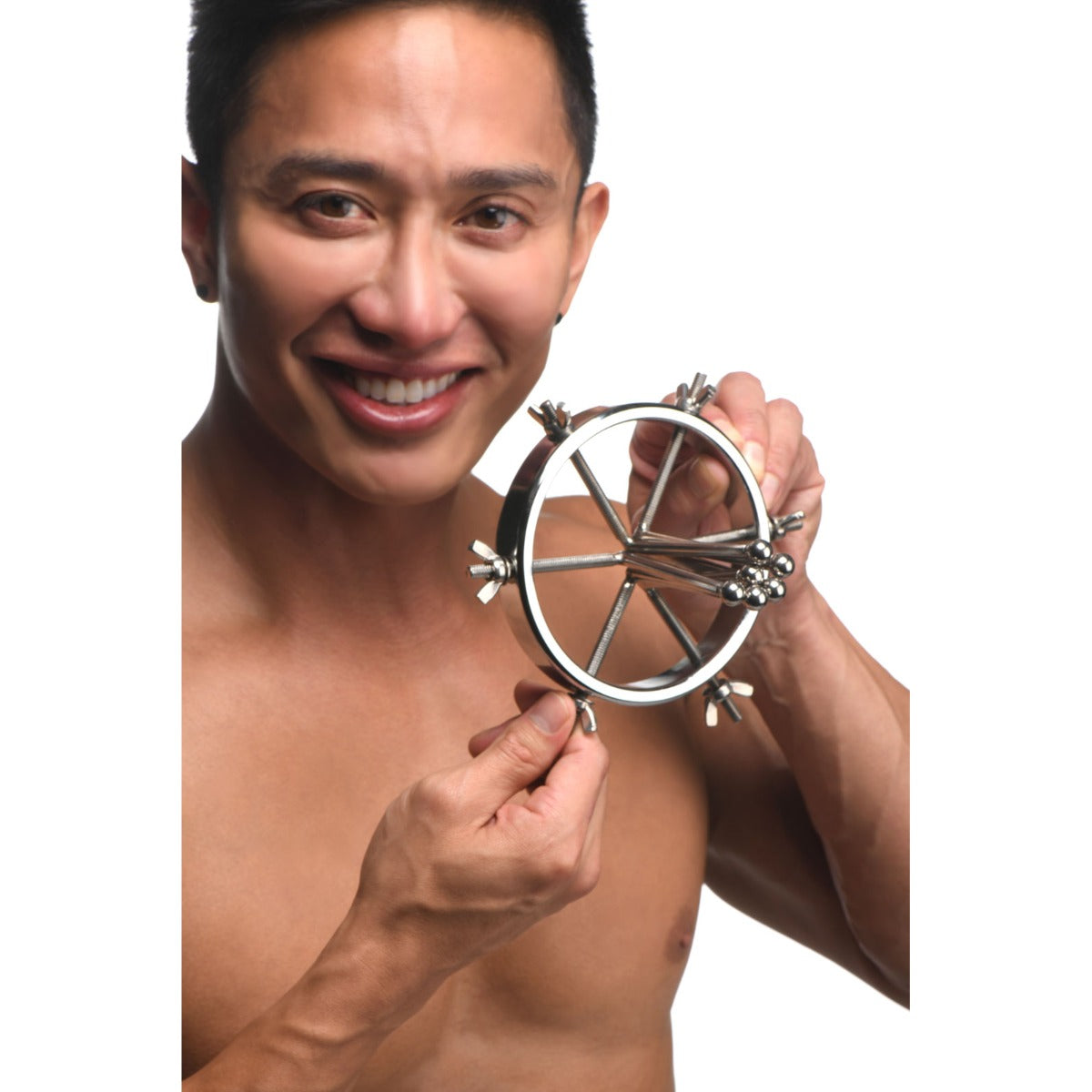 MASTER SERIES Oculus Stainless Steel Anal Explorer