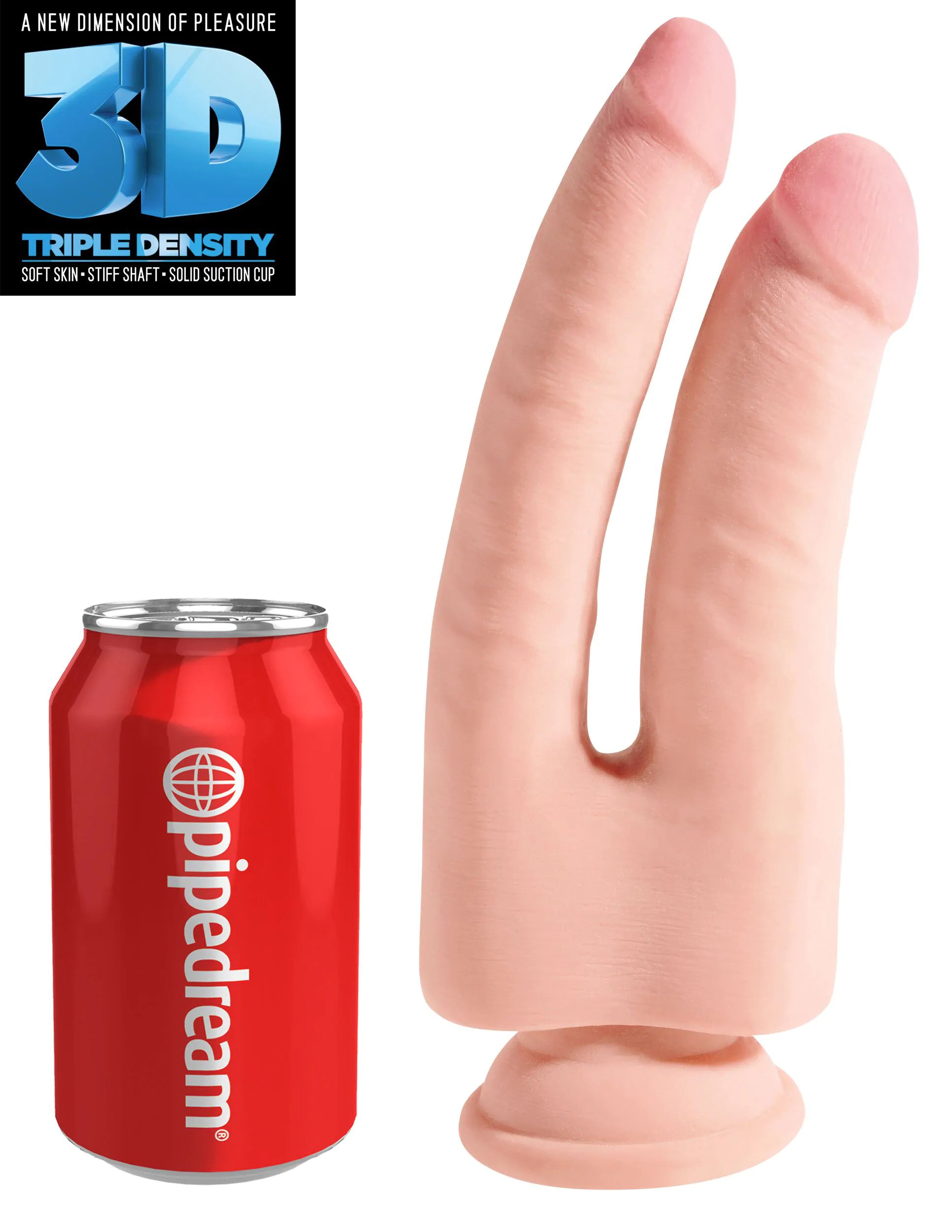 KING COCK Plus Triple Density Double Penetrator | 9.5"