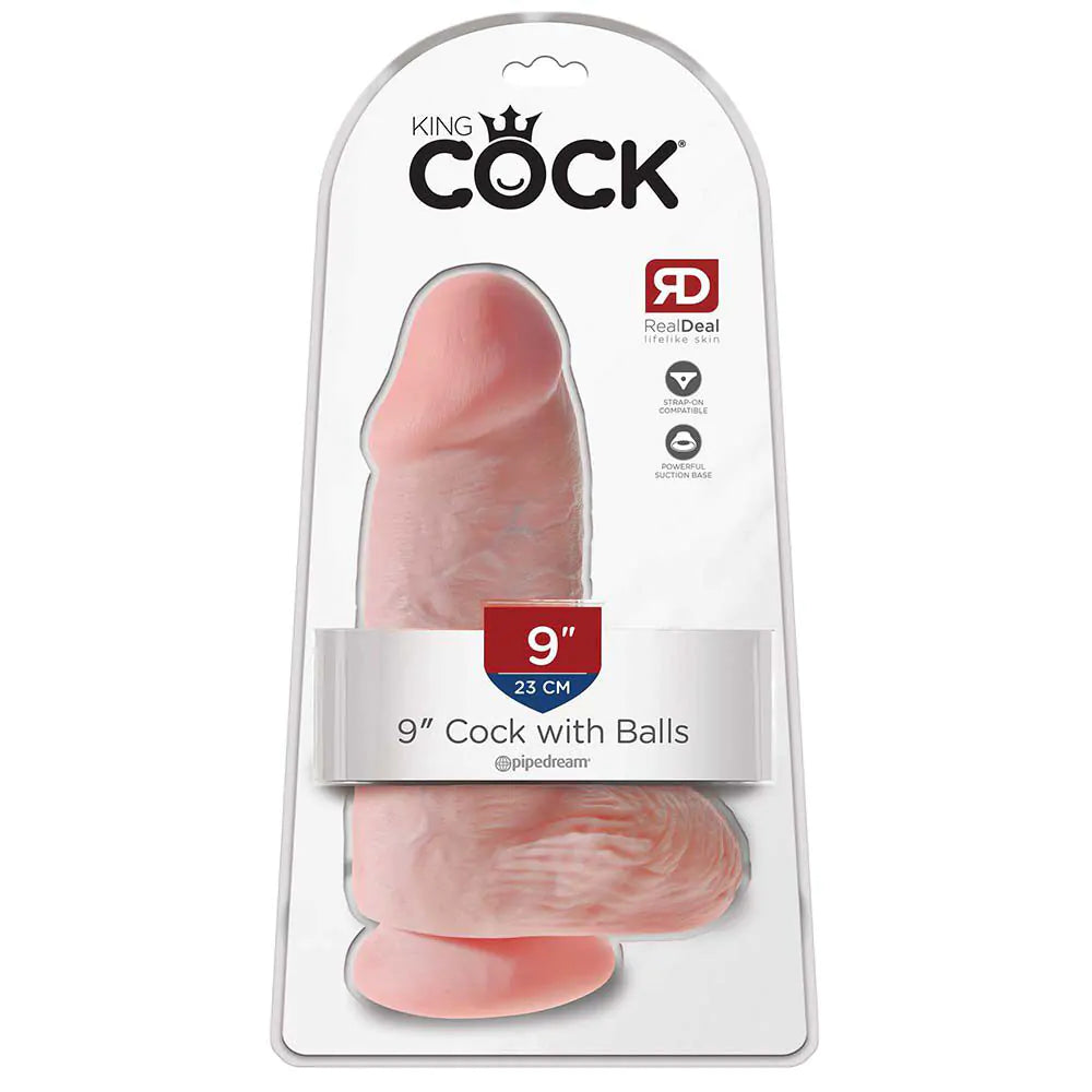 KING COCK Dildo With Balls Chubby