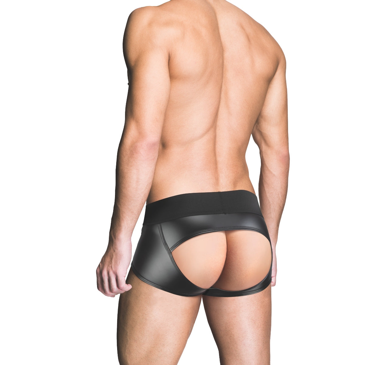 PROWLER RED Wetlook Ass-less Trunk | Black