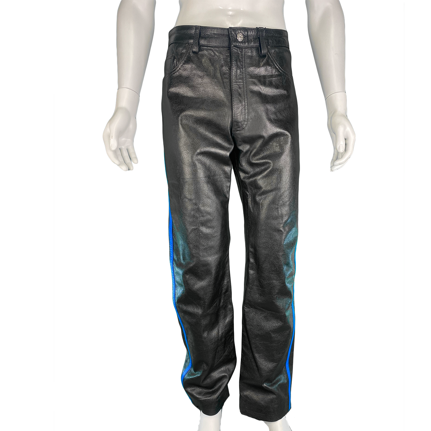 Mens pinstripe hotsell denim jeans