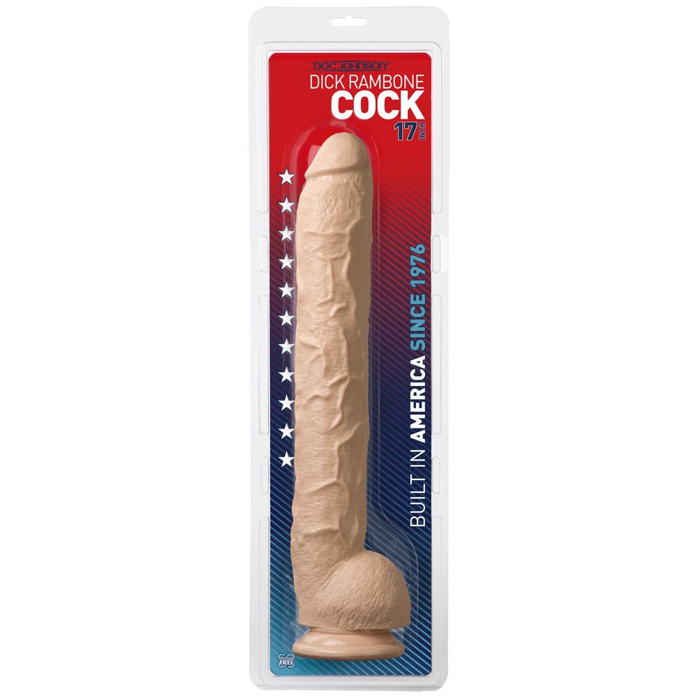 DOC JOHNSON Classic Dick Rambone Dildo | 17in - Haus of Montagu