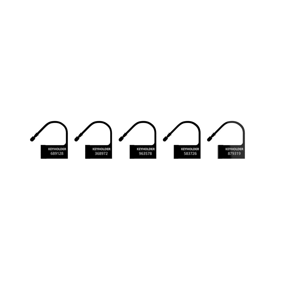 MAN CAGE Black Spare Locks x5 - Haus of Montagu