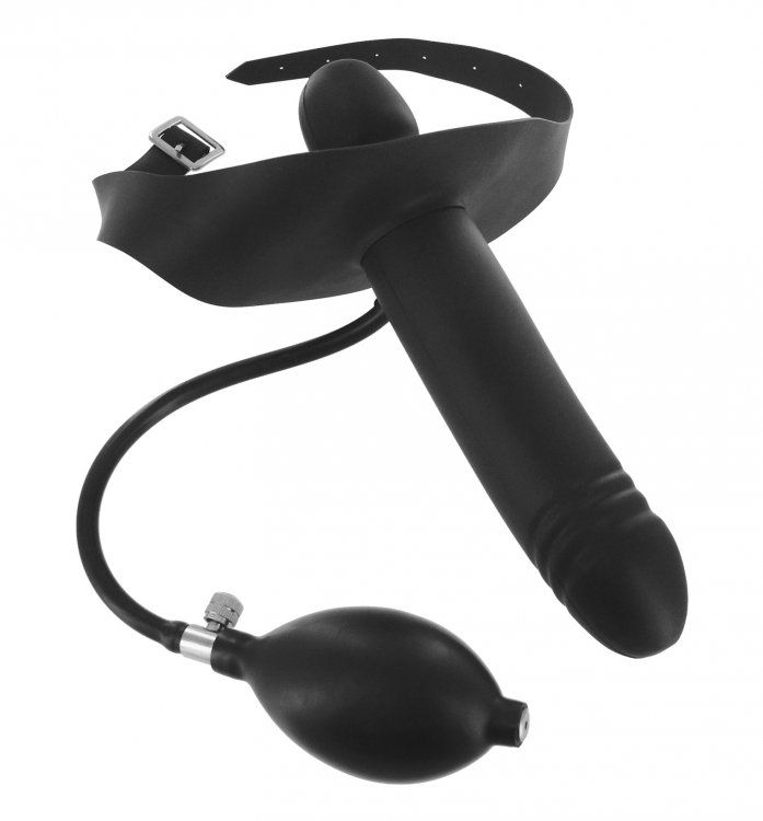 MASTER SERIES Incubus Inflatable Dildo Gag