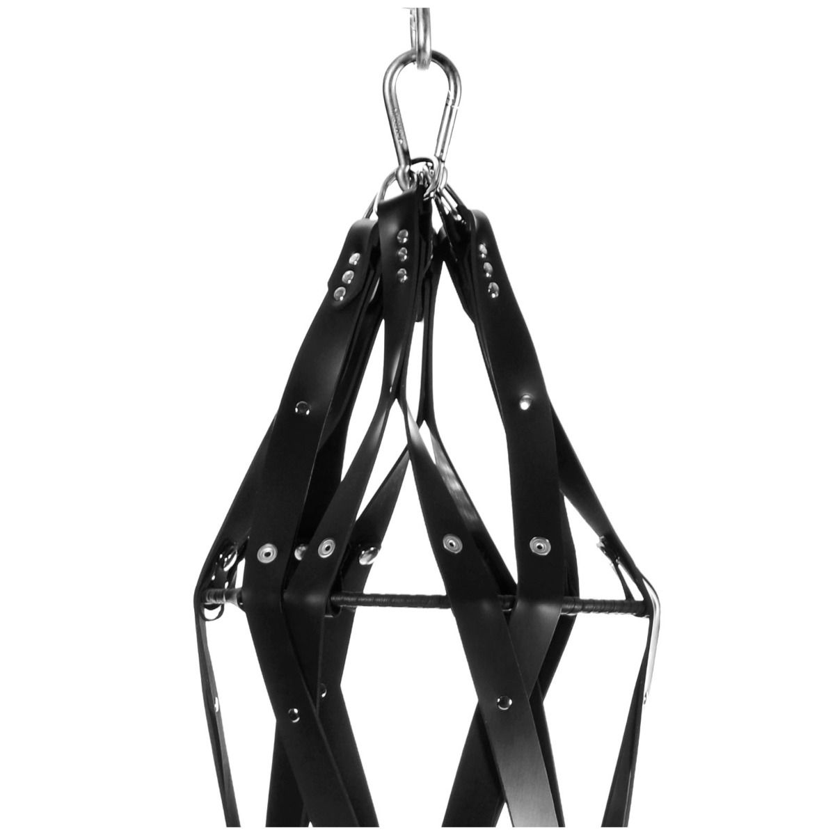 MASTER SERIES Hanging Rubber Strap Cage