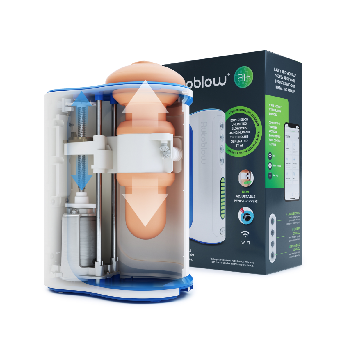 AUTOBLOW A.I. Plus Adjustable Blow Job Machine - Haus of Montagu