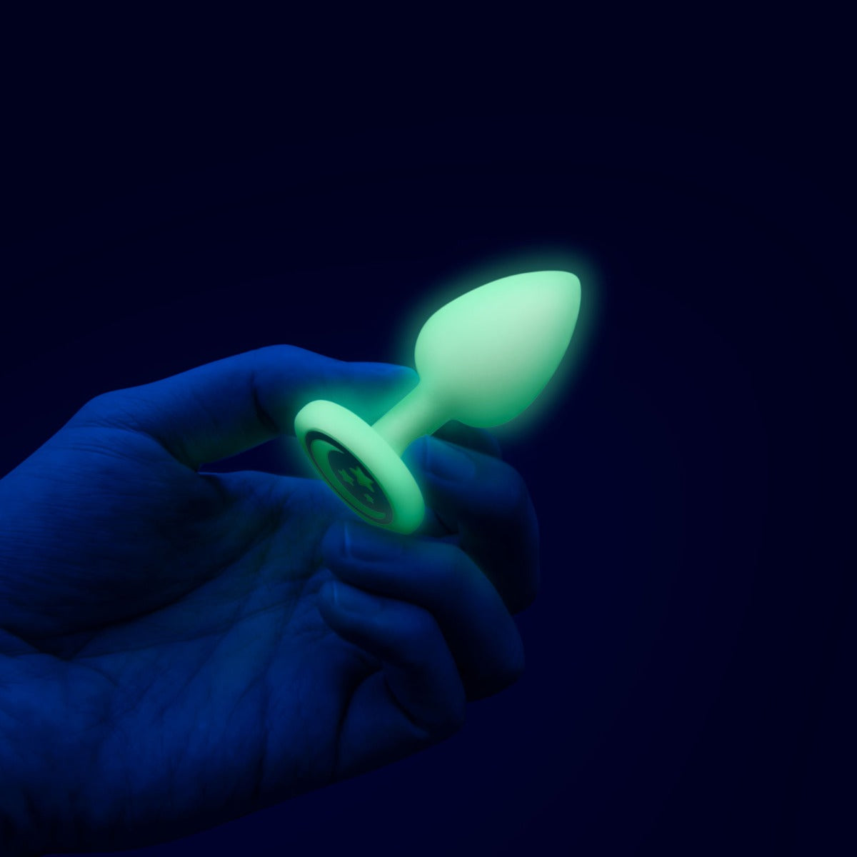B-VIBE Asstronaut Glow-In-The-Dark Butt Play Set
