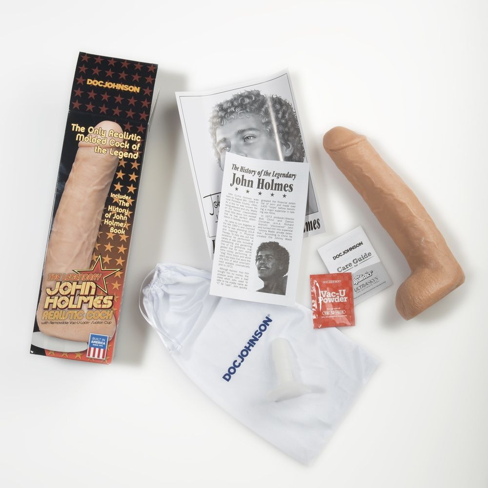 DOC JOHNSON John Holmes Realistic Moulded Dildo | 12in - Haus of Montagu