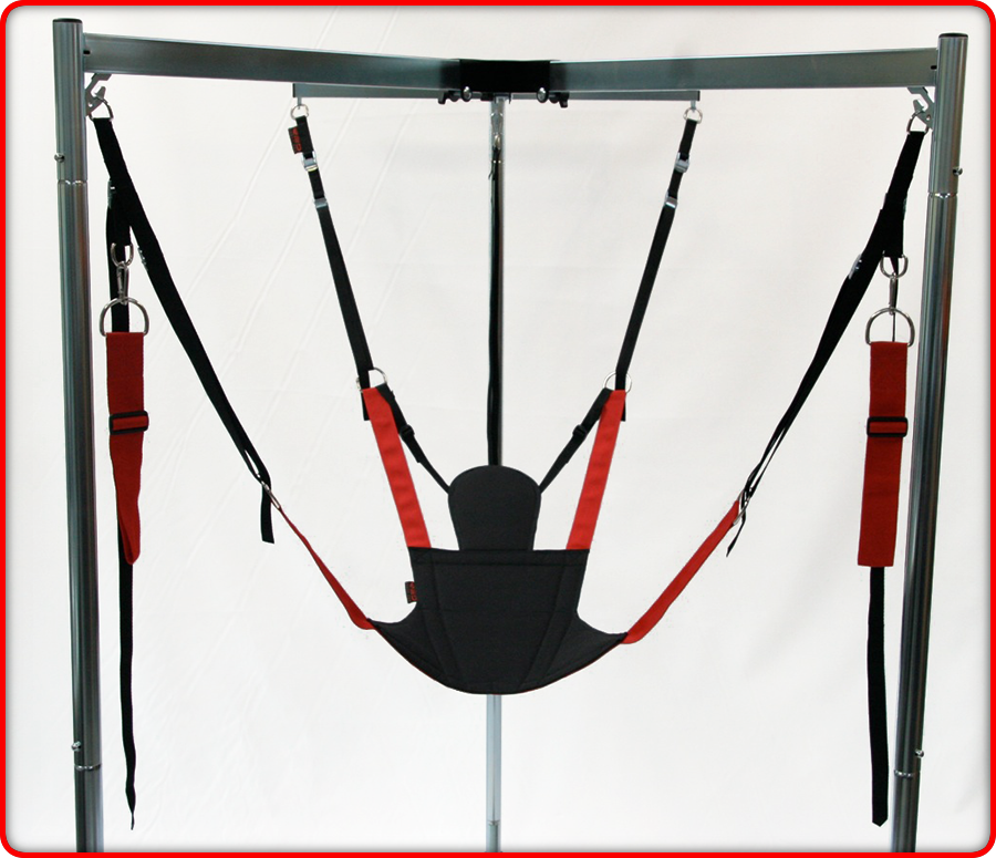 RED Fabric Sling - Haus of Montagu