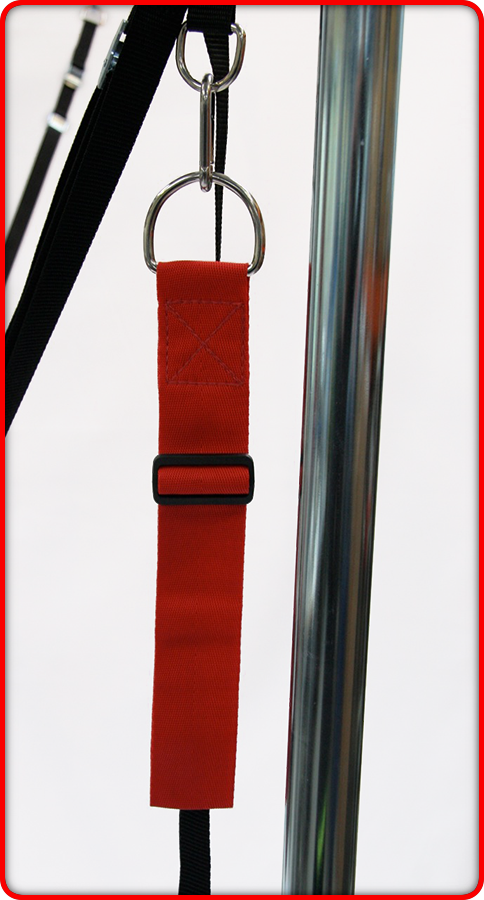 RED Fabric Sling - Haus of Montagu