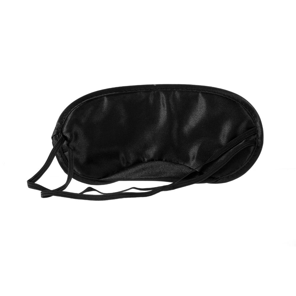 HAUS OF MONTAGU Padded Blindfold Black - Haus of Montagu