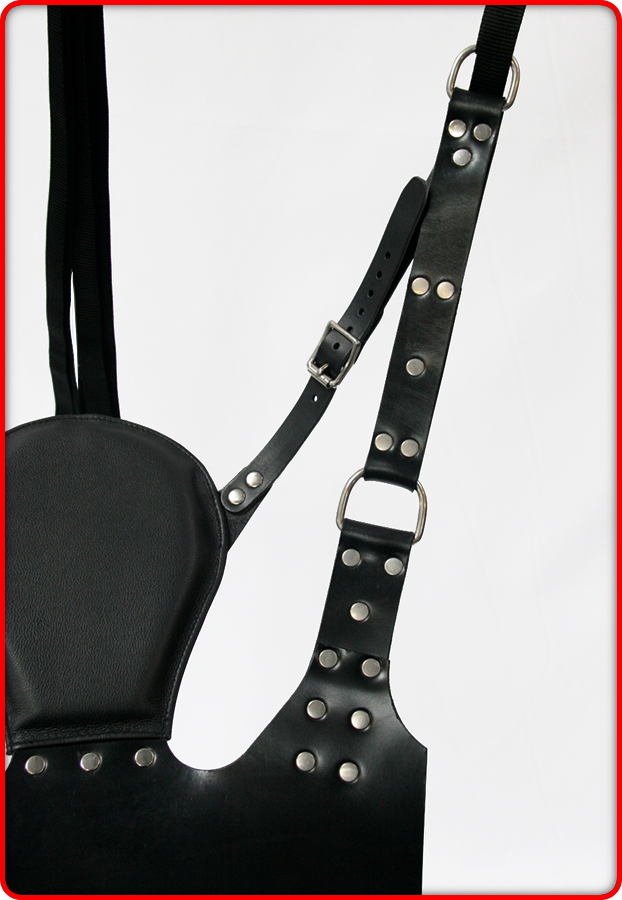 RED Master Leather Sling - Haus of Montagu
