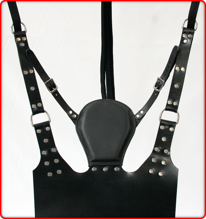 RED Master Leather Sling - Haus of Montagu