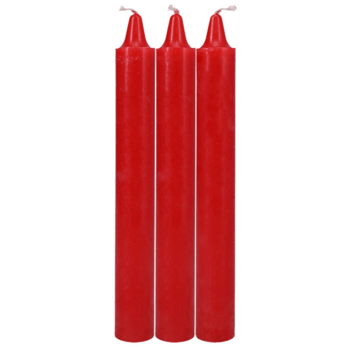 DOC JOHNSON Japanese Drip Candles, 3 Pack | Red