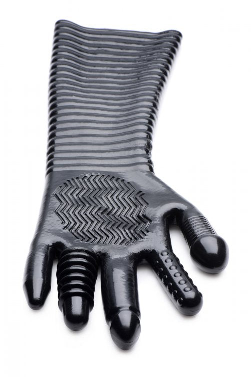 MASTER SERIES Pleasure Fister Textured Glove
