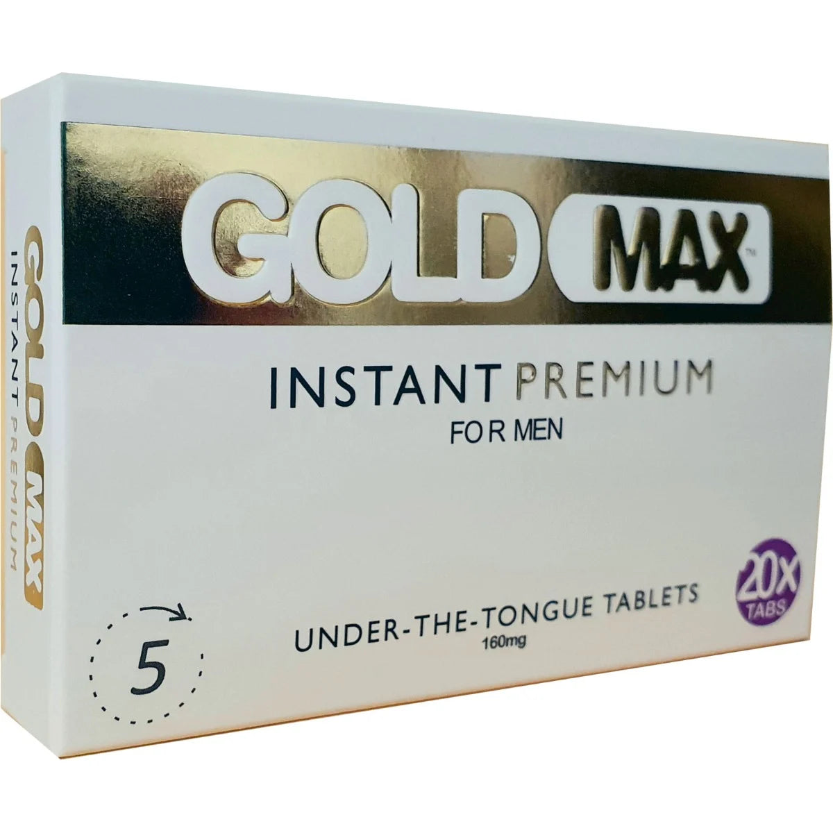 GoldMAX Instant Premium Male Enhancement, 20 Pack