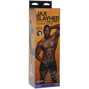 DOC JOHNSON Signature Cocks Jax Slayher Ultraskyn Cock With Removable Vac-U-Lock Suction Cup (10") - Haus of Montagu