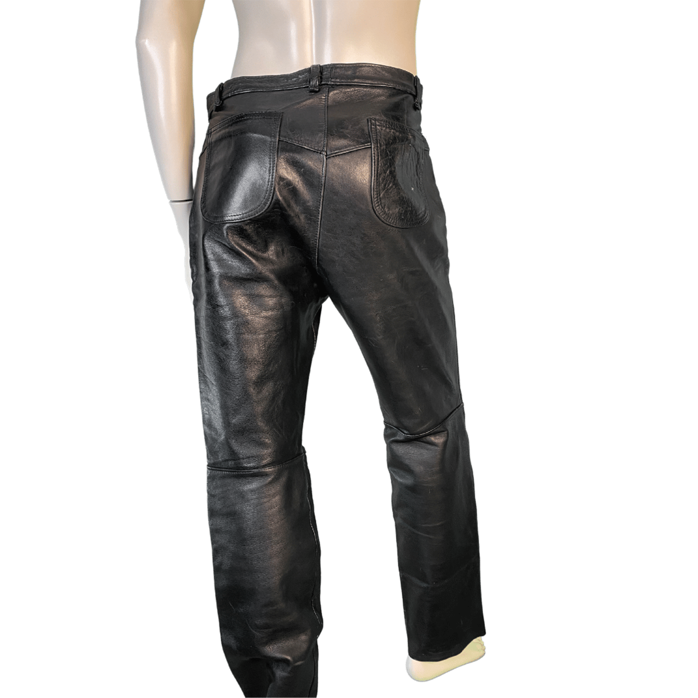 TT LEATHERS Vintage Motorbike Leather Jeans