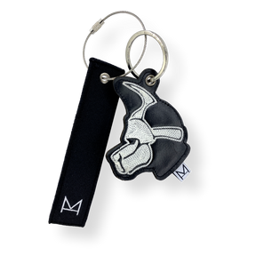 MASTER OF THE HOUSE Leather Puppy Keyring - Haus of Montagu