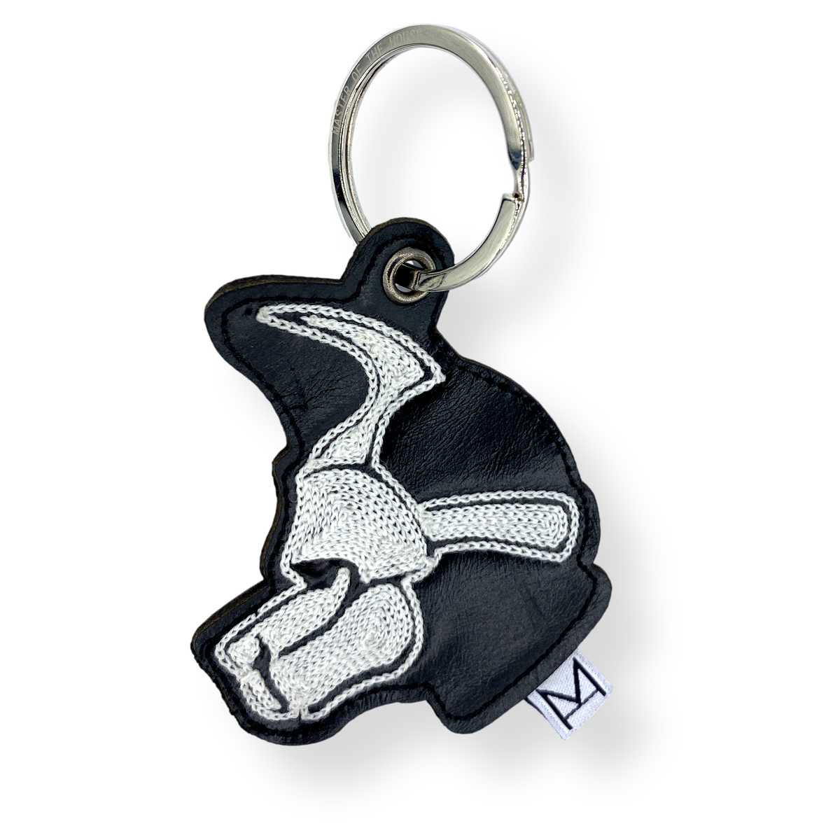 MASTER OF THE HOUSE Leather Puppy Keyring - Haus of Montagu