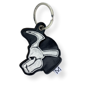 MASTER OF THE HOUSE Leather Puppy Keyring - Haus of Montagu