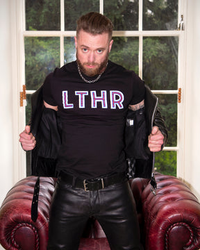 HAUS OF MONTAGU LTHR (Leather) Organic Cotton Tee - Haus of Montagu
