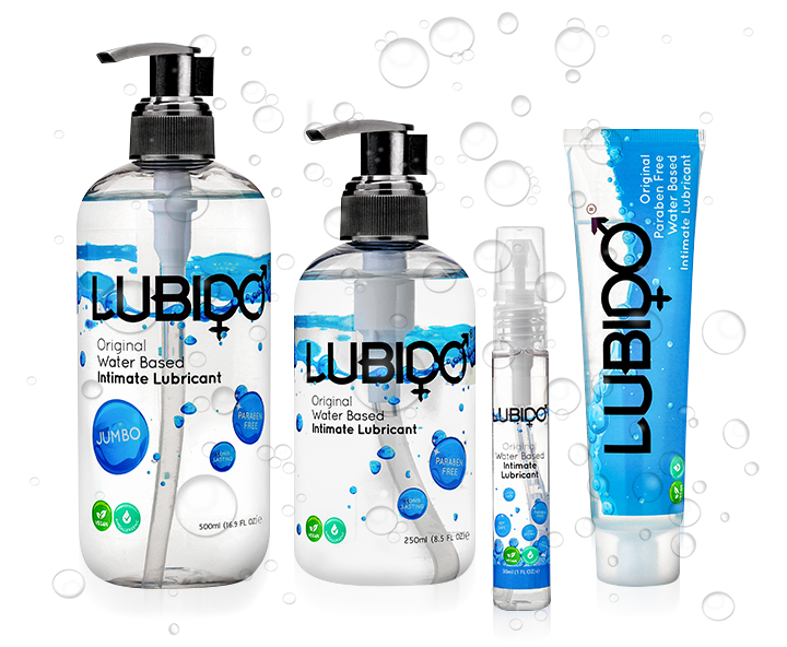 LUBIDO Paraben Free Water Based Lube | 30ml/100ml/250ml/500ml