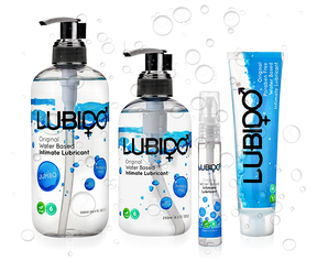 LUBIDO Paraben Free Water Based Lube | 30ml/100ml/250ml/500ml