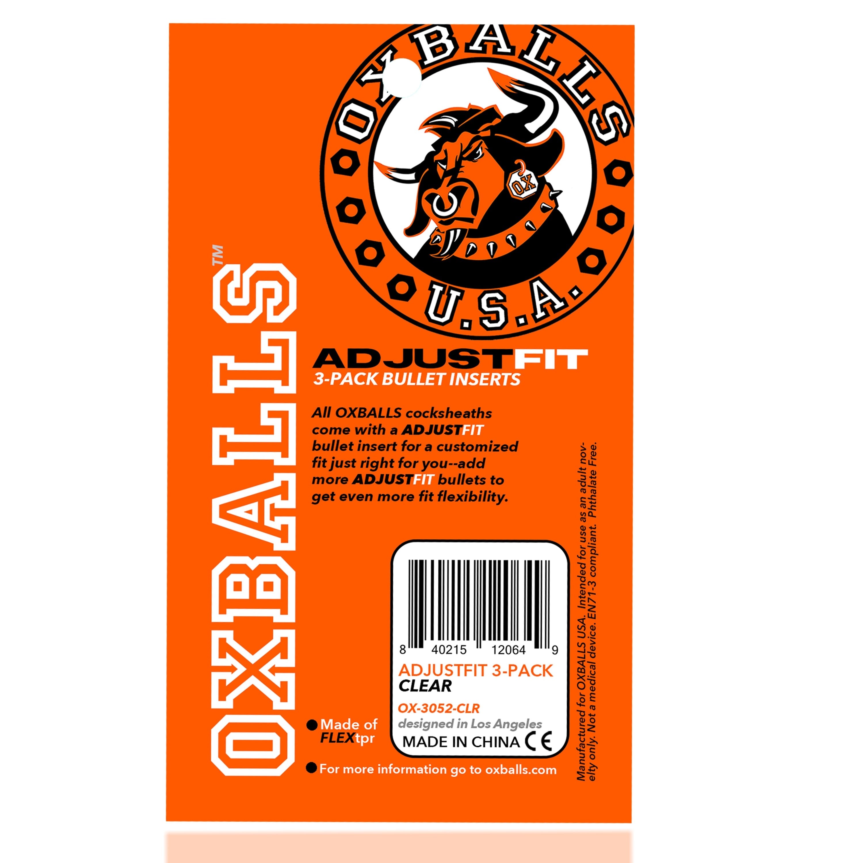 OXBALLS Adjustfit 3-Pack Inserts