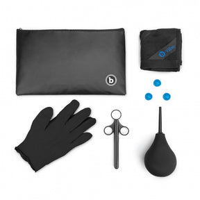 B-VIBE Anal Massage and Education Set Blue