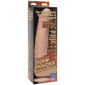 DOC JOHNSON John Holmes Realistic Moulded Dildo | 12in - Haus of Montagu