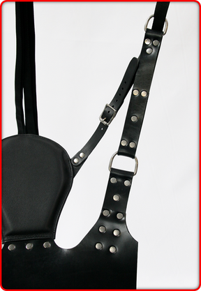 RED Master Leather Sling - Haus of Montagu
