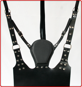 RED Master Leather Sling - Haus of Montagu
