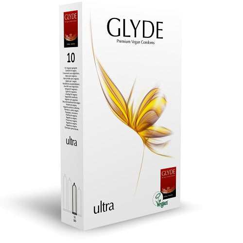 GLYDE Ultra Vegan Condoms | 10 Pack - Haus of Montagu