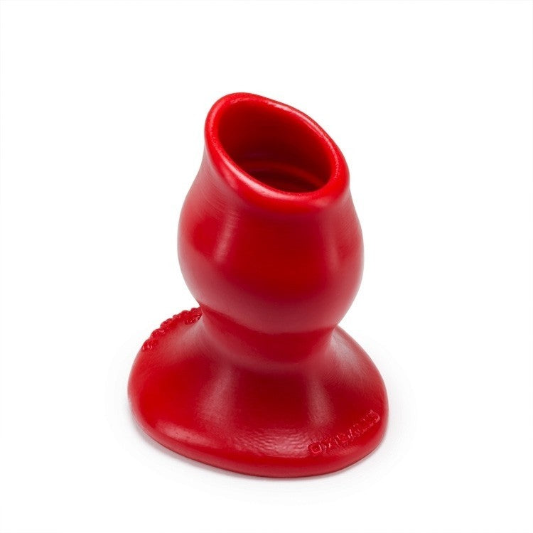 OXBALLS Pighole Tunnel Butt Plug | Red