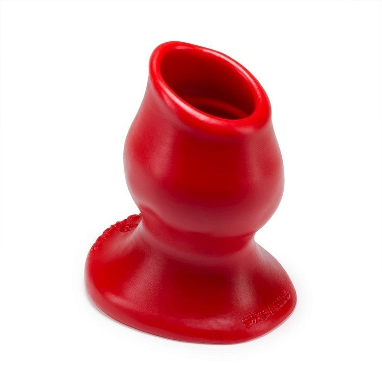 OXBALLS Pighole Tunnel Butt Plug | Red