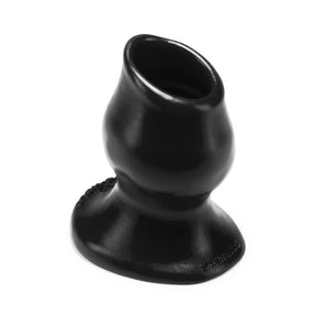 OXBALLS Pighole Tunnel Butt Plug | Black