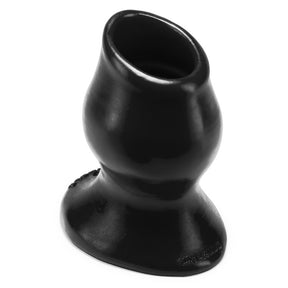 OXBALLS Pighole Tunnel Butt Plug | Black