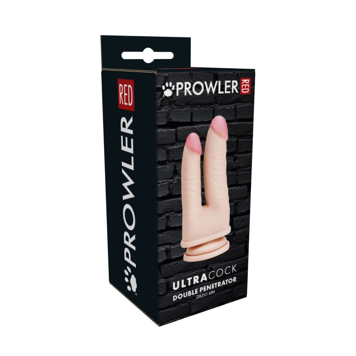 Prowler RED Ultra Cock Double Penetrator Dildo | 6"