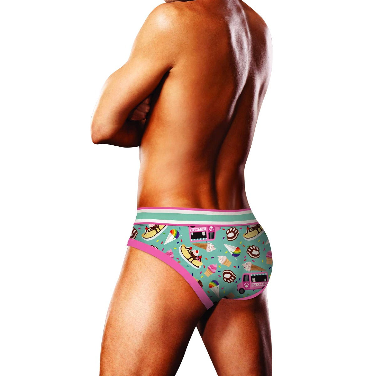 Prowler Ice Cream Sundae Brief | Green/Pink