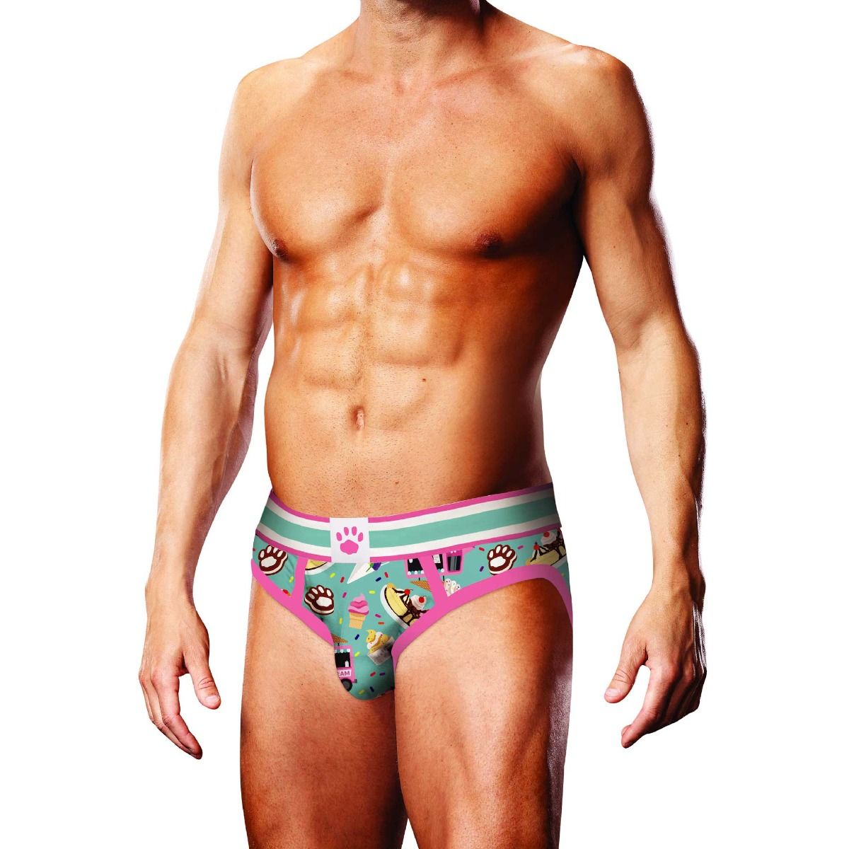 Prowler Ice Cream Sundae Brief | Green/Pink