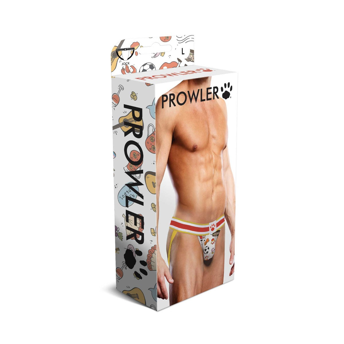 Prowler Barcelona Jock Strap | Yellow/Red