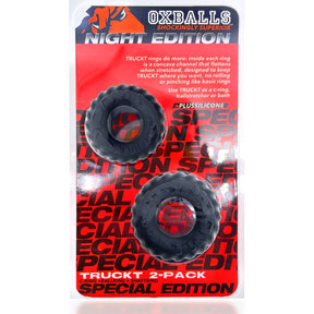 OXBALLS Truckt Cockring, 2 pack | Night Edition - Haus of Montagu